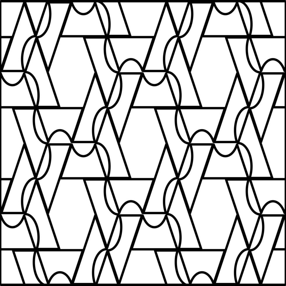 abstract shape tile seamless pattern perfect for background or wallpaper vector