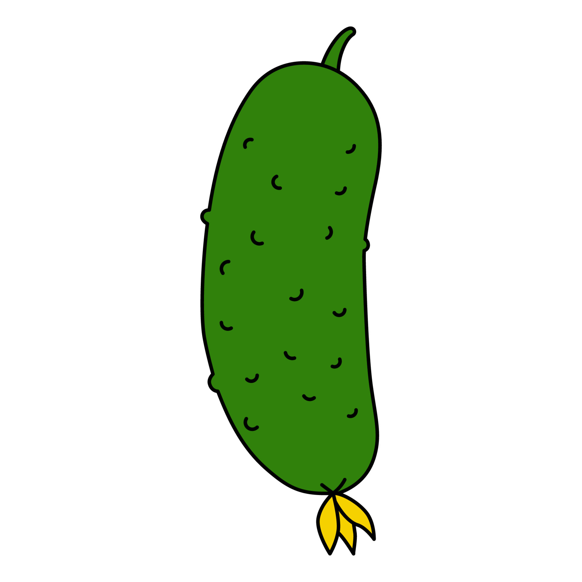 Cartoon vector illustration of cucumber isolated on white background. Ripe vegetable for pickling 5656678 Vector Art at Vecteezy Cartoon vector illustration of cucumber isolated on white background. Ripe vegetable for pickling 5656678 Vector Art at Vecteezy