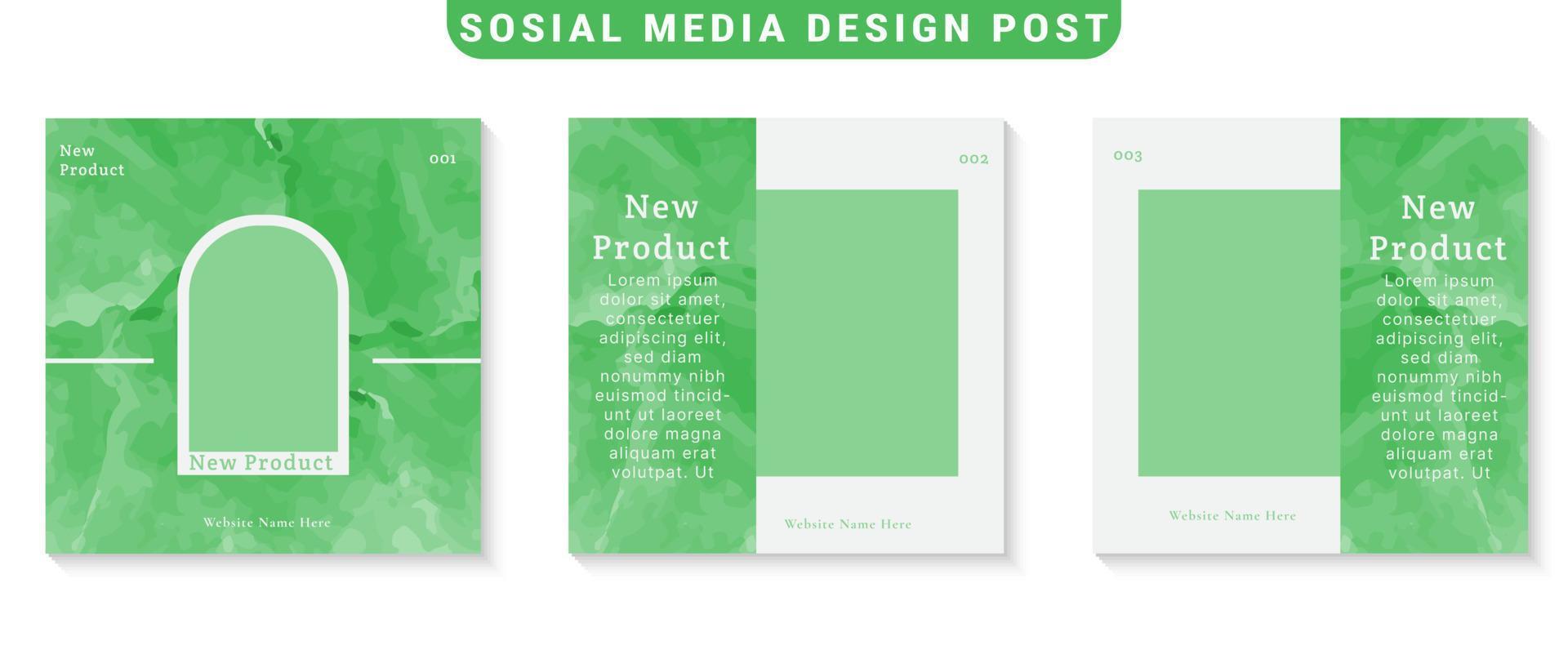 Social media post banner for fashion sale promotion. vector