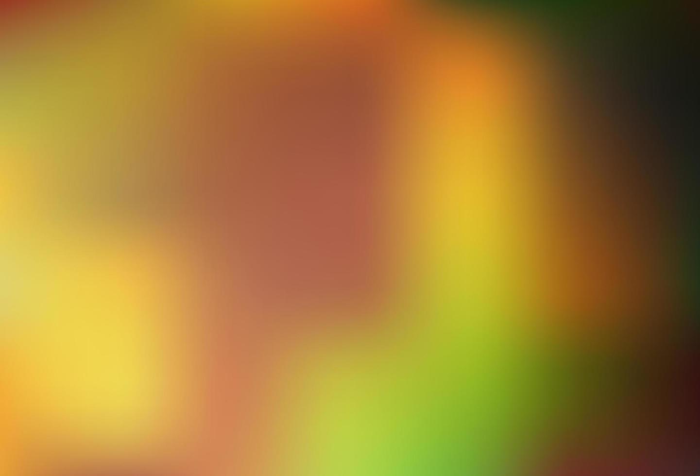 Dark Yellow, Orange vector blurred bright background.