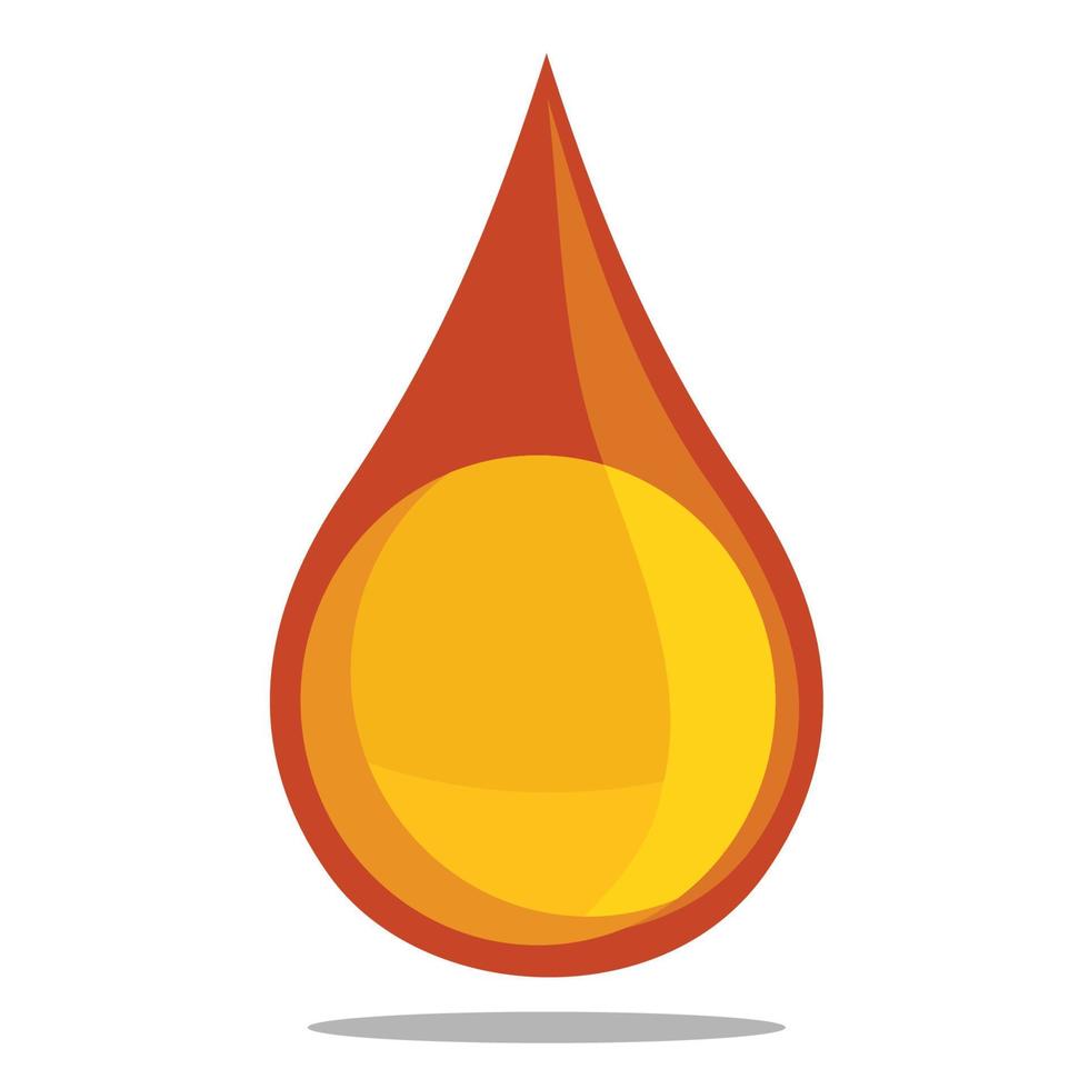 honey liquid drop icon vector