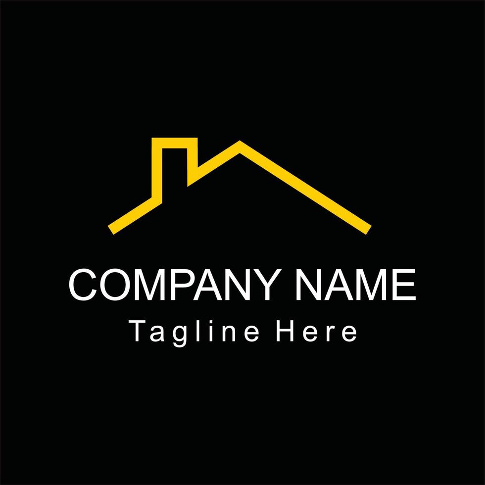 house logo suit for property comapny logo vector