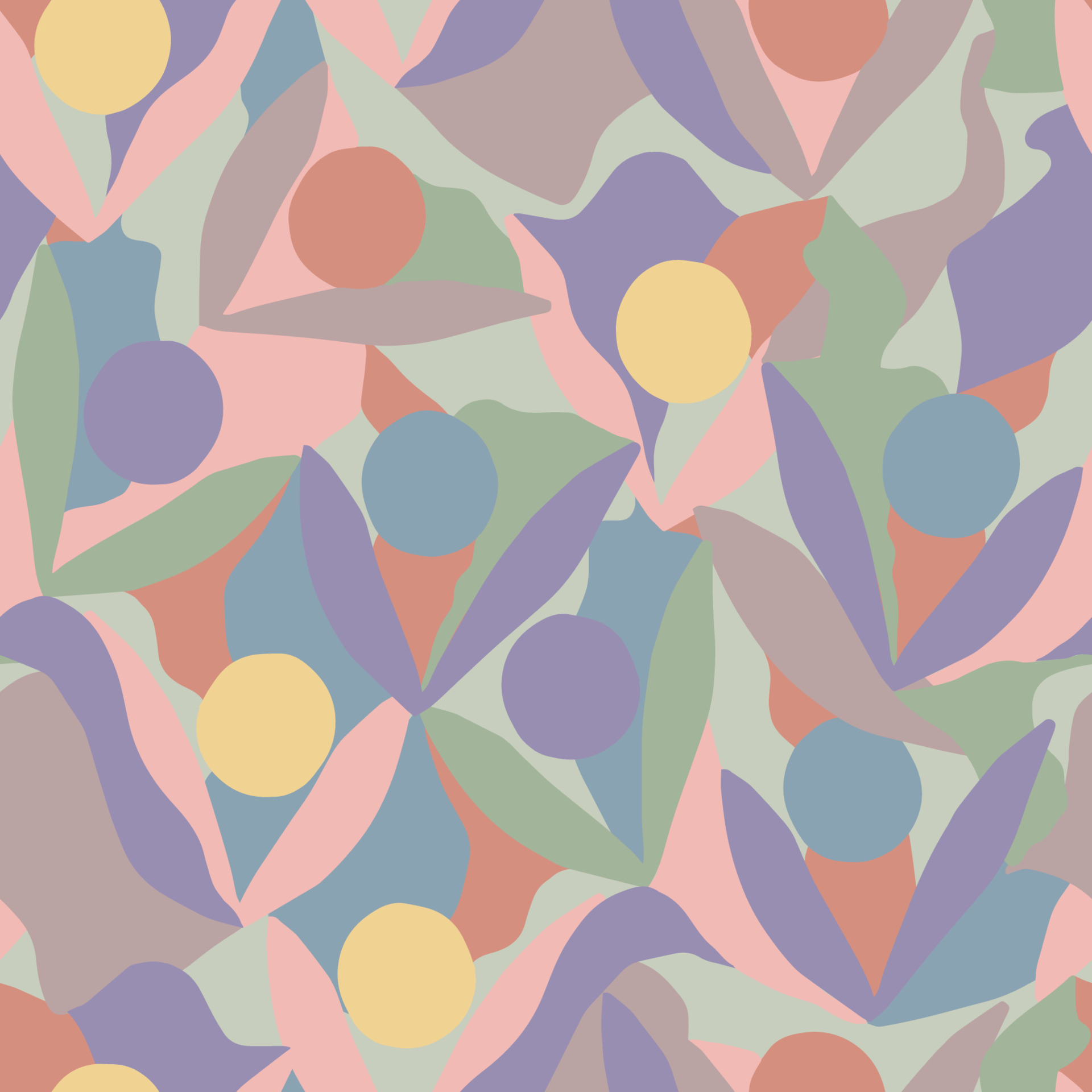 Abstract Leaf Pattern Vector Art, Icons, and Graphics for Free Download