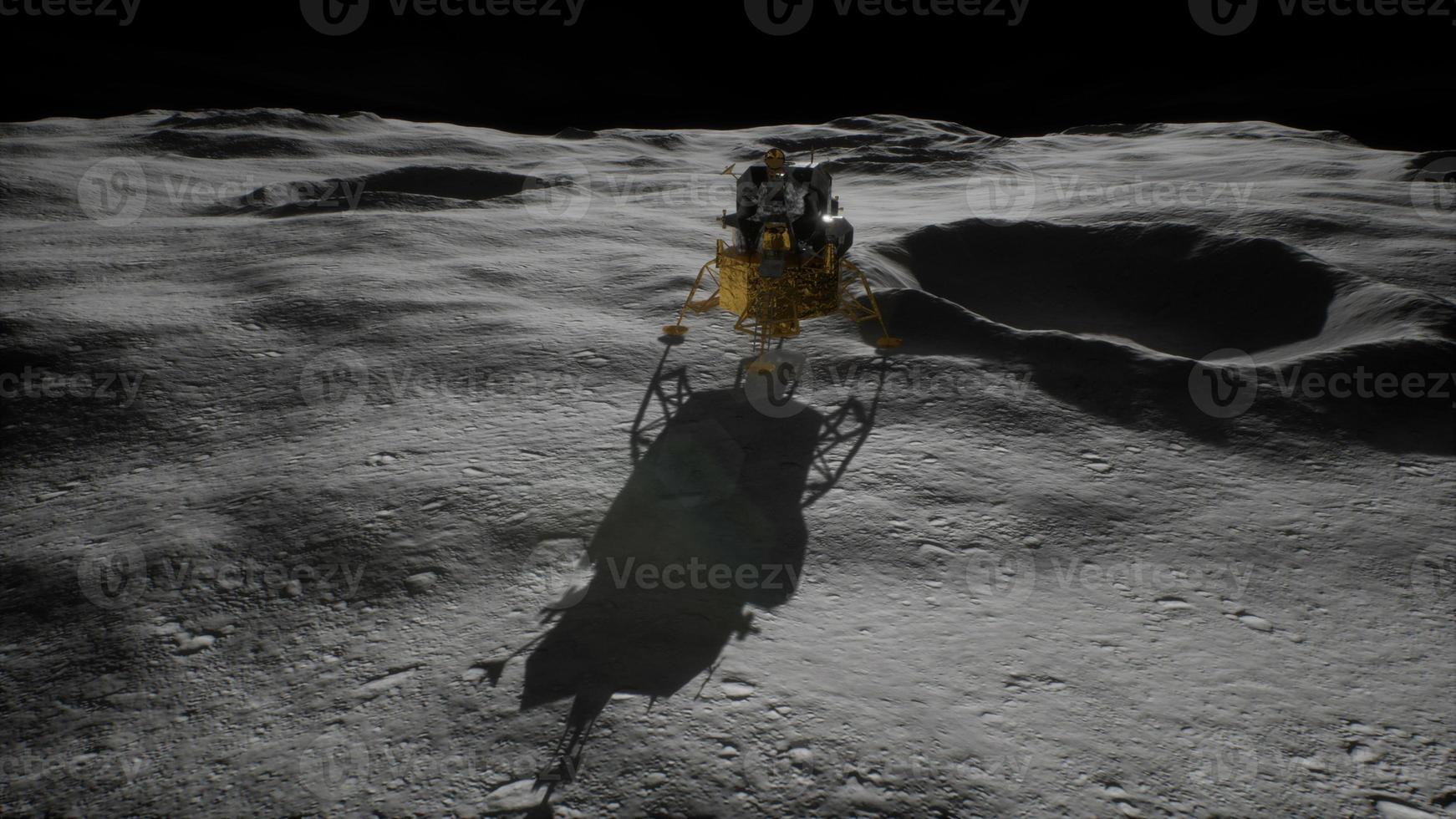 lunar landing mission on the Moon photo