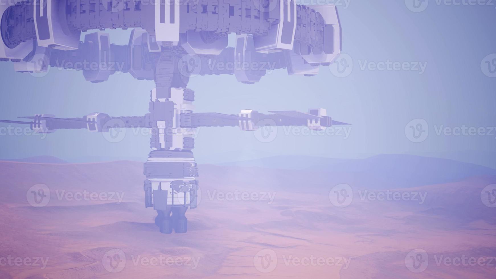 Colony on Mars Planet photo