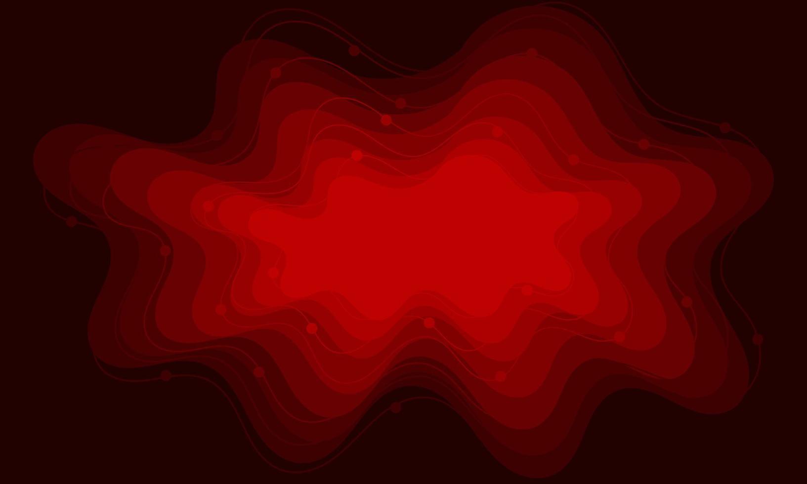 Abstract dark red gradient layer background vector