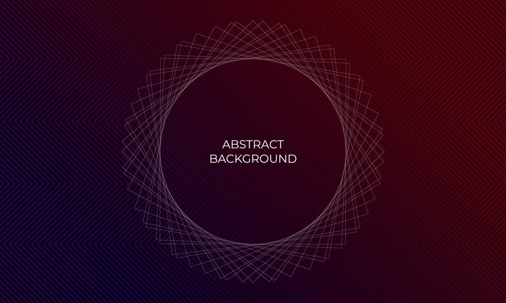 Abstract modern dark circle line wave frame background vector