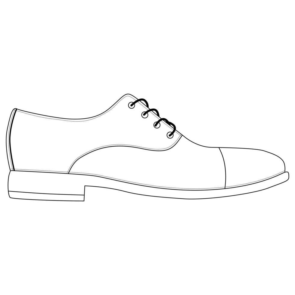 zapatos de hombre aislados. iconos de zapatos de temporada de hombre masculino. vector