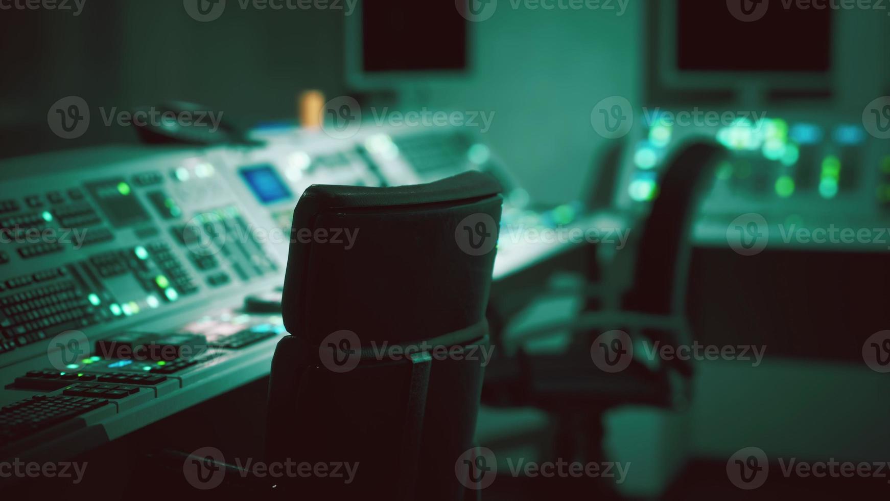 empty power plant control room photo