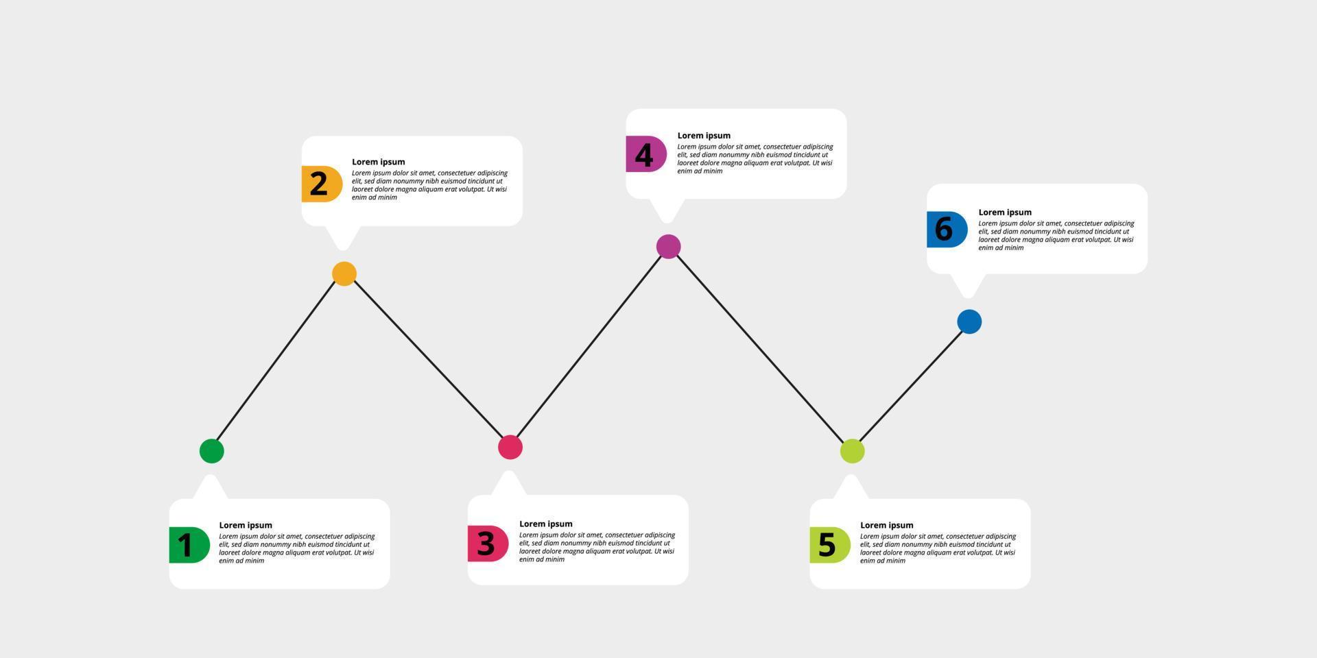 Vector infographic, template design. Business concept, Infograph with option number 5, step or process. Infographic elements for layout process diagrams, parts, graphs, infographics