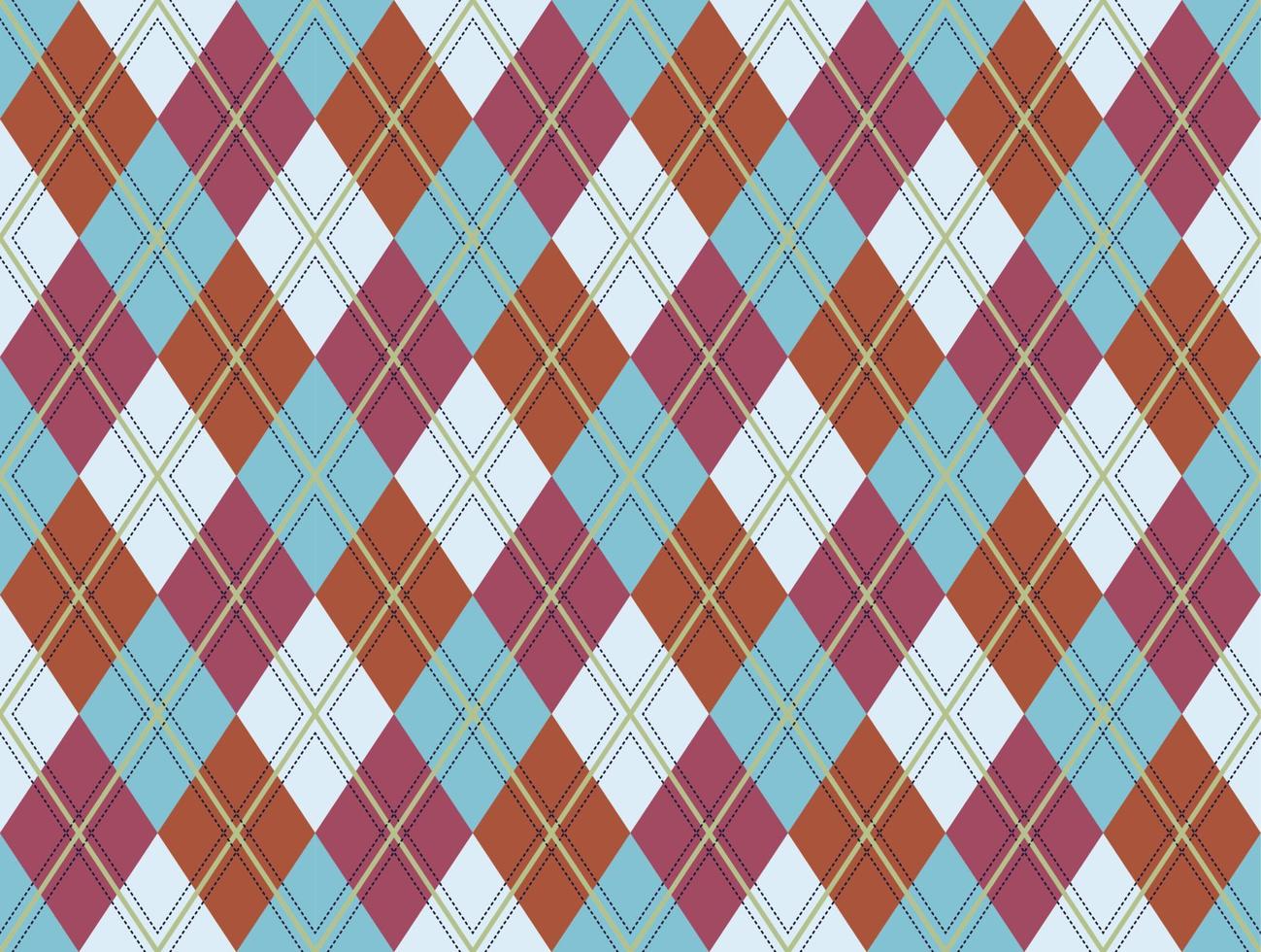Argyle Pattern vector