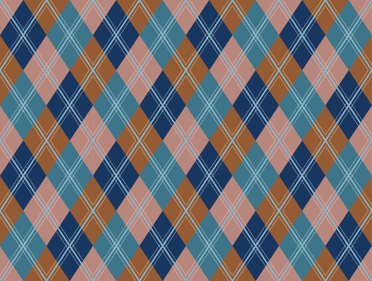 Argyle Pattern vector