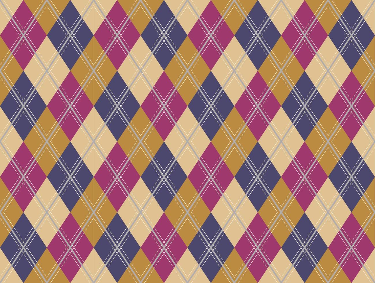 Argyle Pattern vector