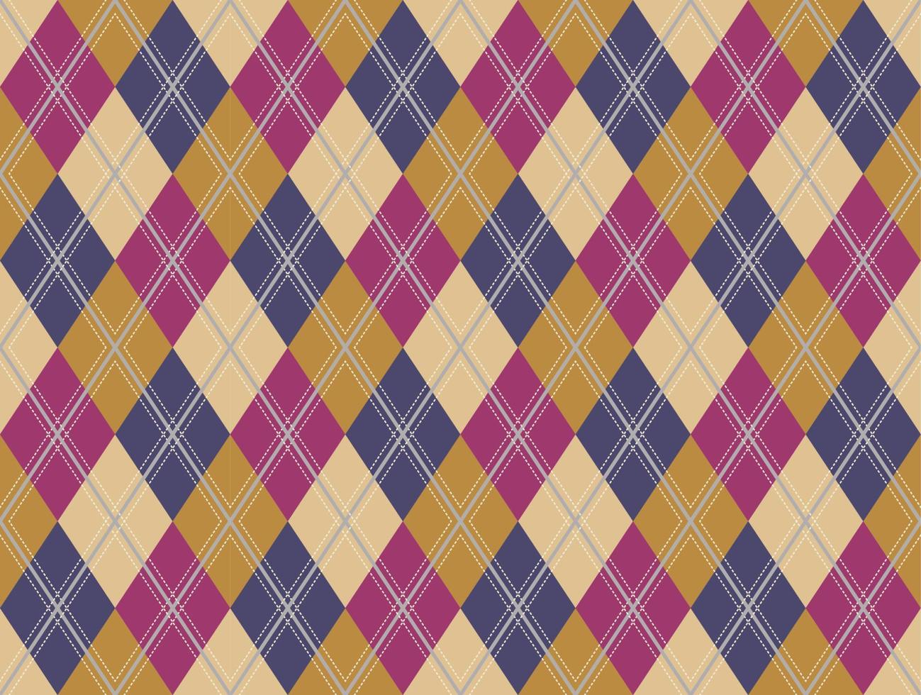 Argyle Pattern vector