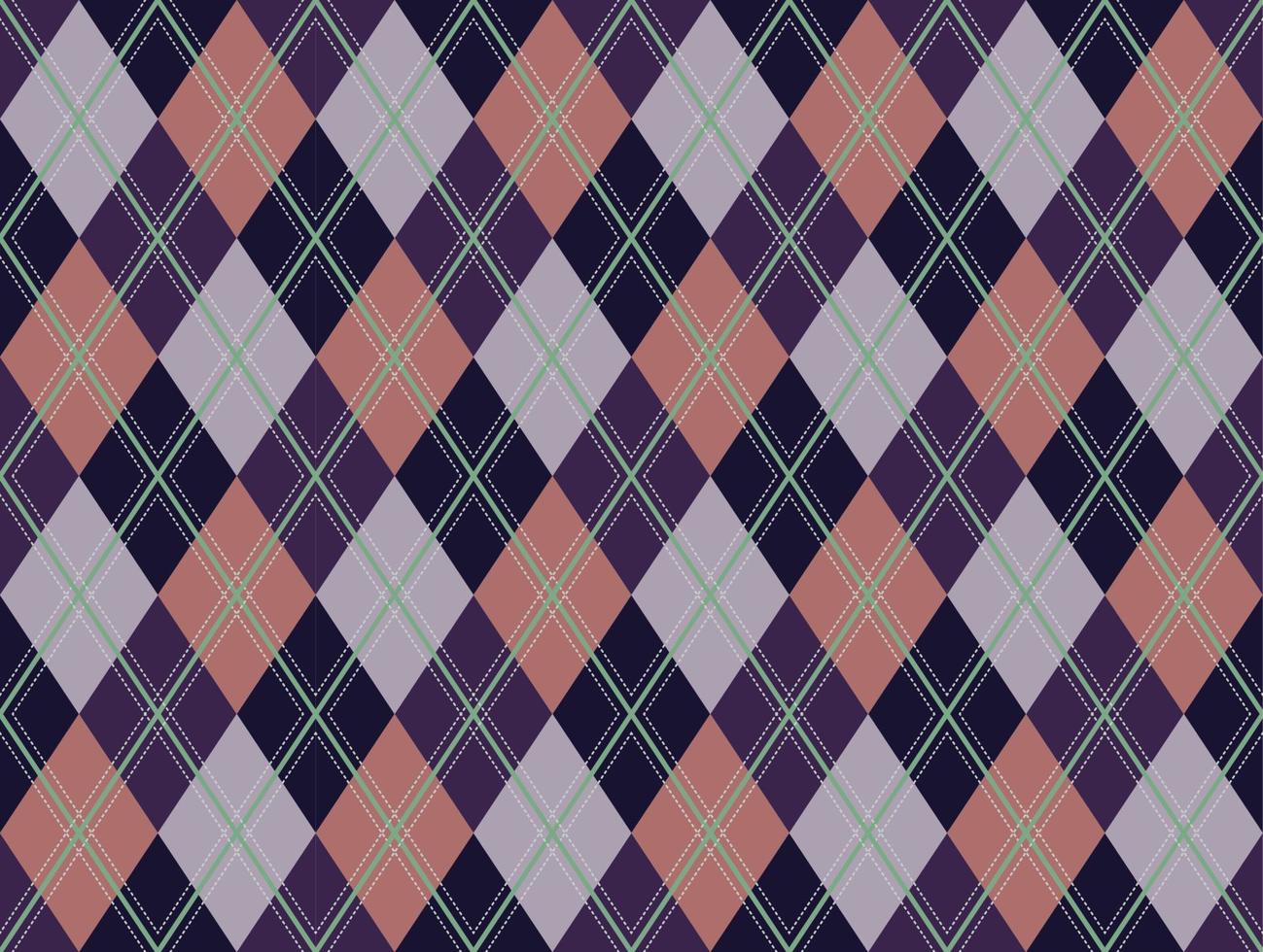 Argyle Pattern vector