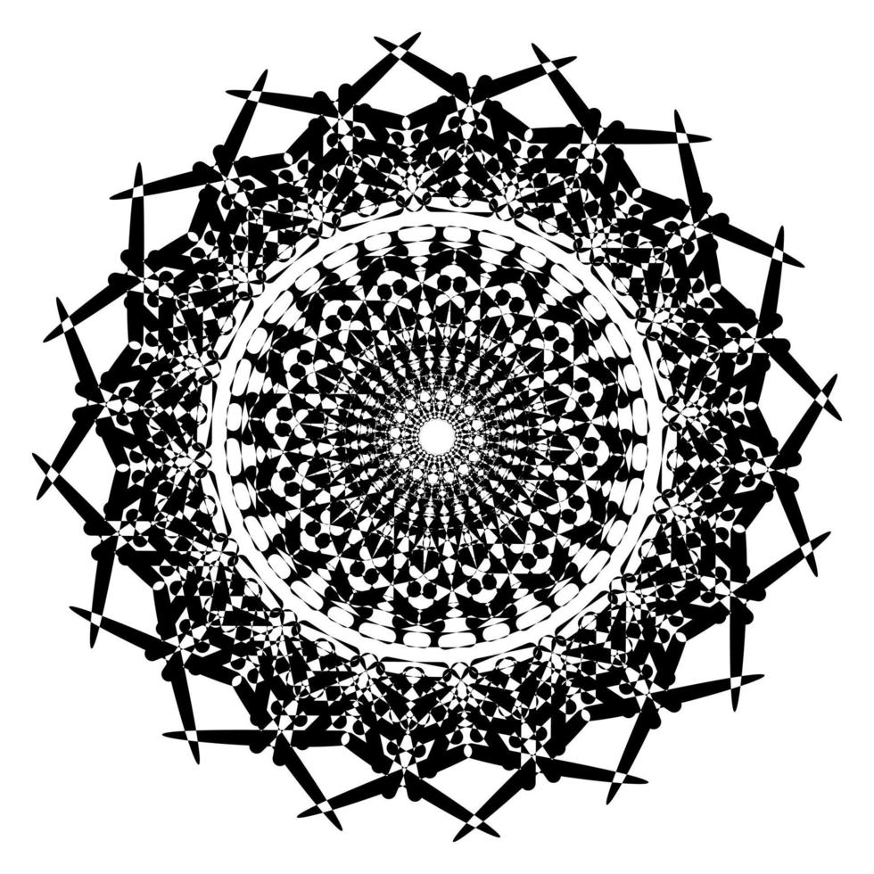 Abstract vector design in black color. Perfect for corporate, background, t-shirt, and so on.