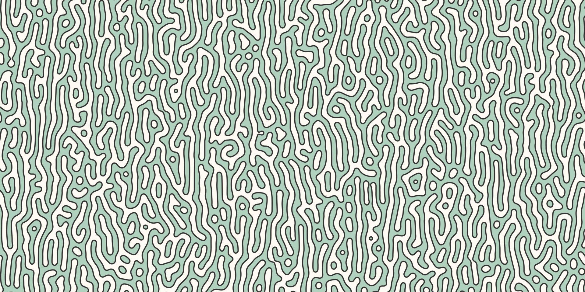 Reaction diffusion background. Turing generative design. Organic line art wallpaper. vector
