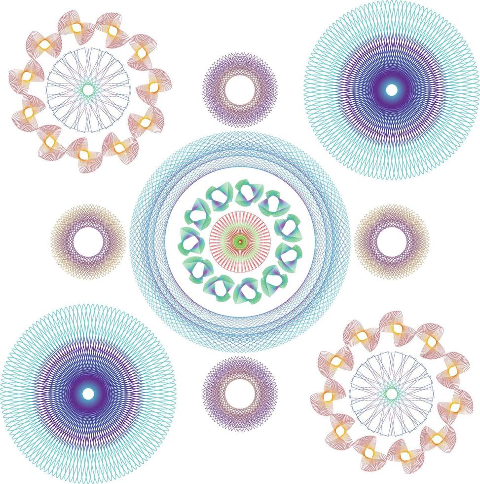 Colorful Mandala Design vector