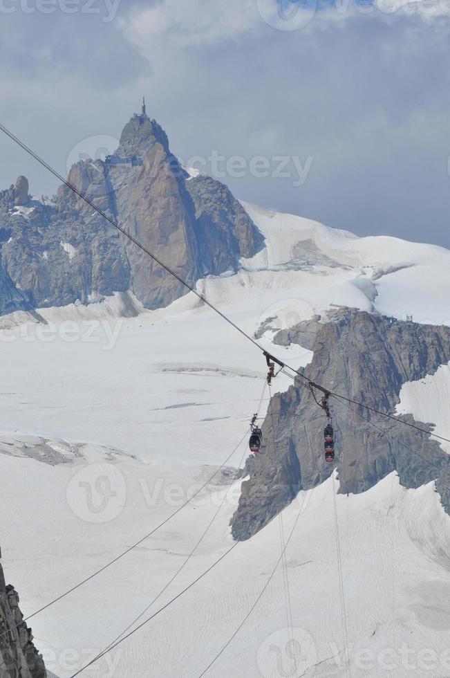 Mont Blanc in Aosta Valley photo