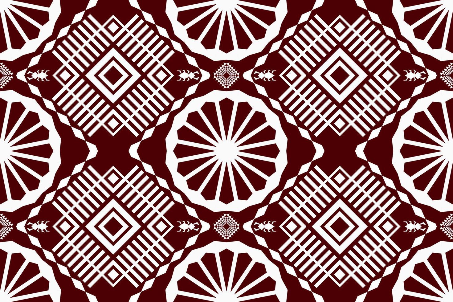 Geometric ethnic oriental traditional pattern.Figure tribal embroidery style.Design for wallpaper,clothing,wrapping,fabric,vector illustration vector