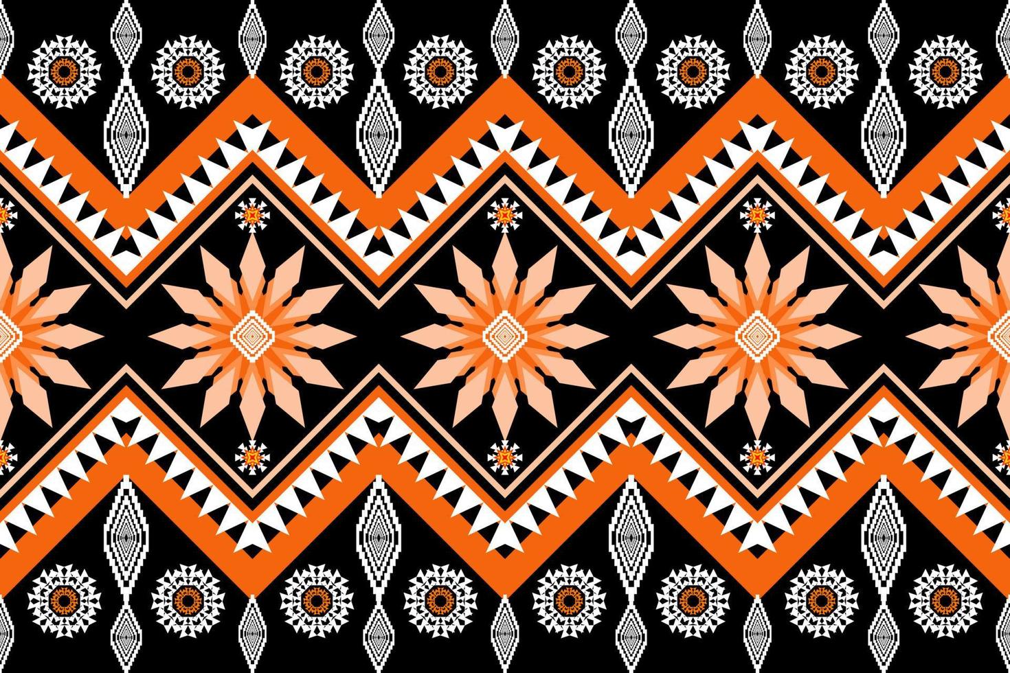 Geometric ethnic oriental traditional pattern.Figure tribal embroidery style.Design for wallpaper,clothing,wrapping,fabric,vector illustration vector