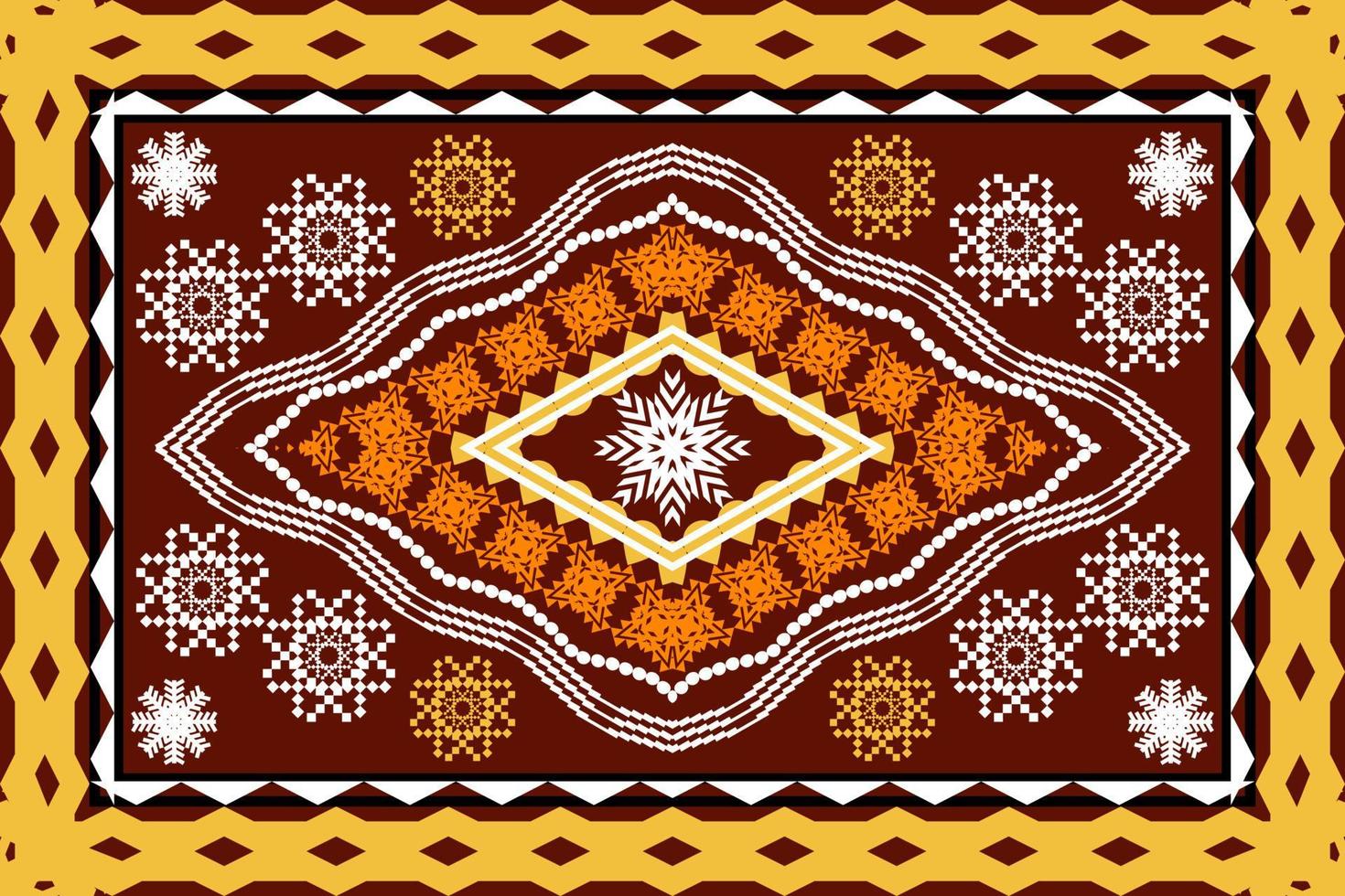 Geometric ethnic oriental traditional pattern.Figure tribal embroidery style.Design for wallpaper,clothing,wrapping,fabric,vector illustration vector