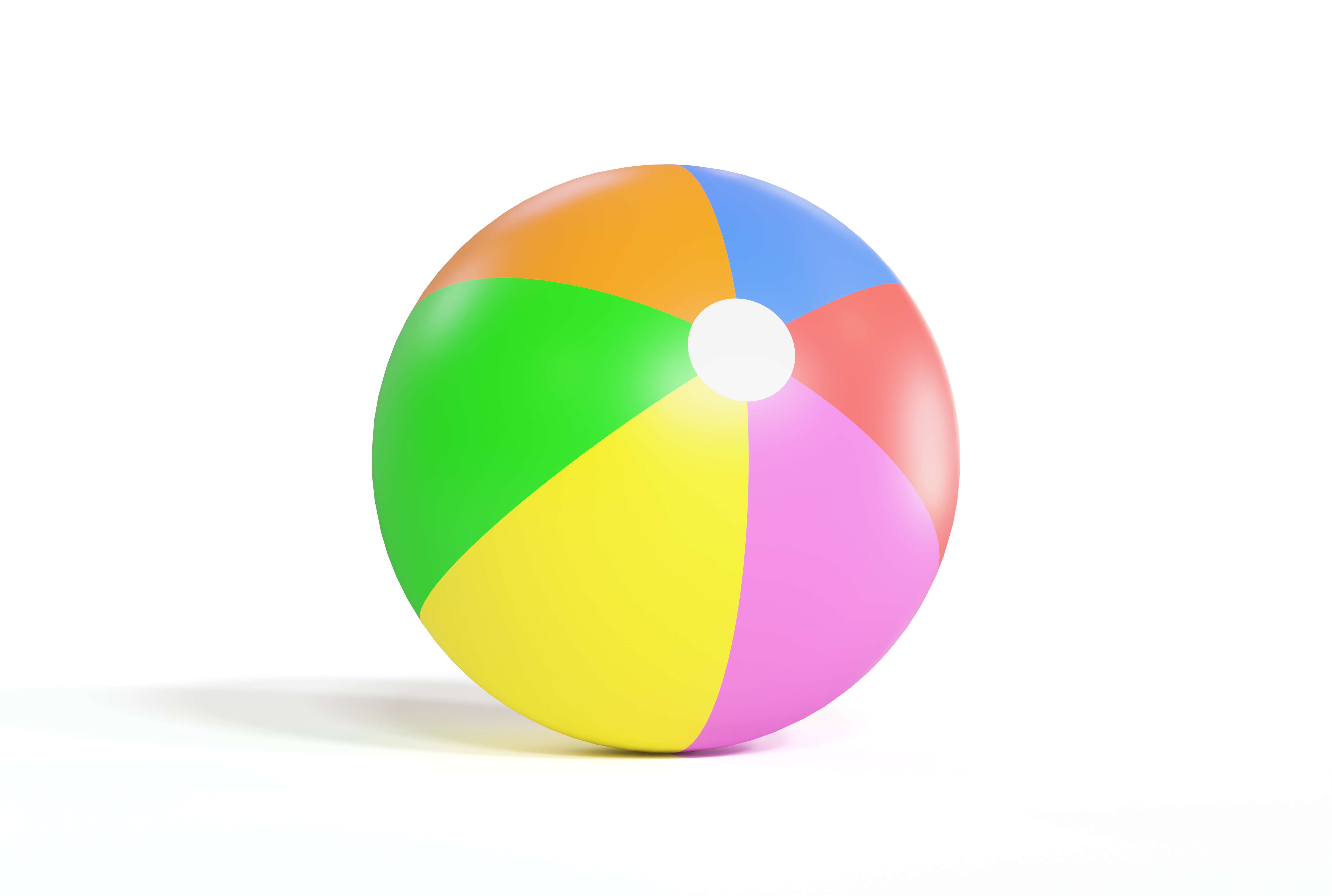 Beach Balls Stock Photos Images And Backgrounds For Free Download Beach Ball Colorful Isolated On A White Background 3d Illustration Free Photo