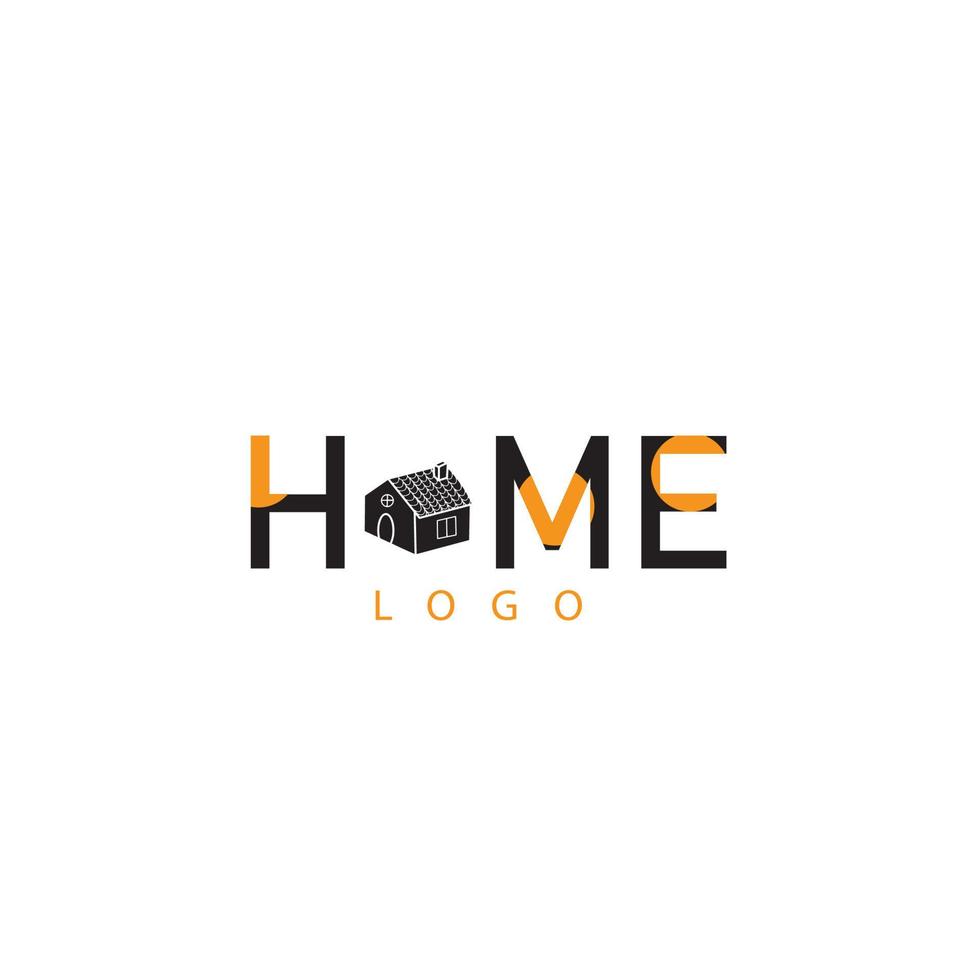 icono de símbolo de signo de logotipo de casa simple vector