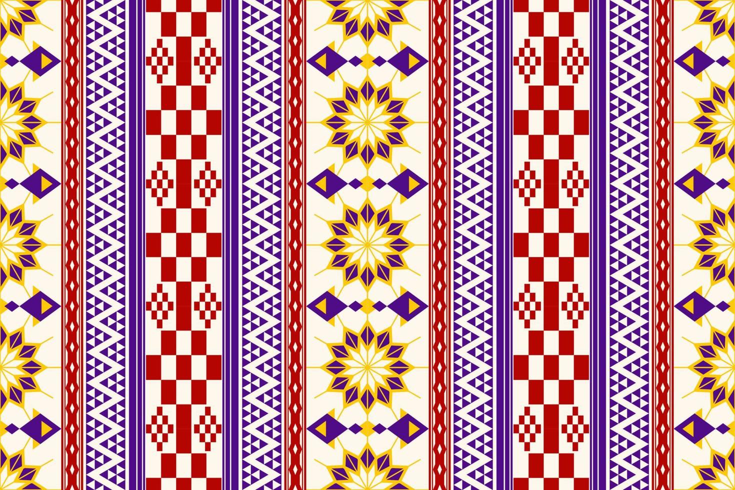 Geometric ethnic oriental traditional pattern.Figure tribal embroidery style.Design for wallpaper,clothing,wrapping,fabric,vector illustration vector