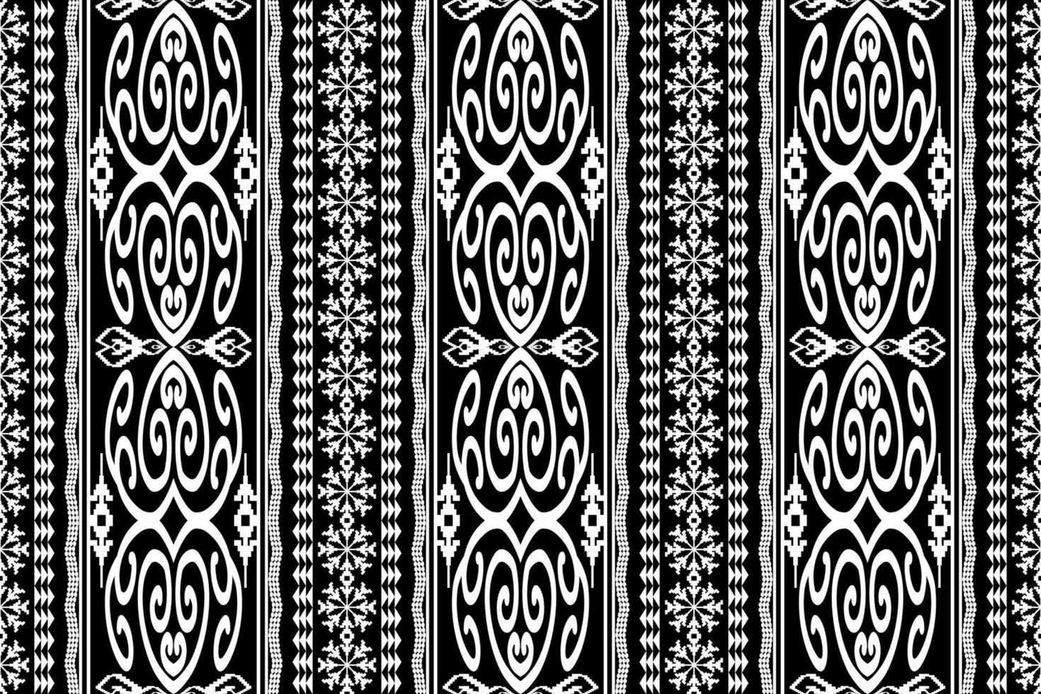 Geometric ethnic oriental traditional pattern.Figure tribal embroidery style.Design for wallpaper,clothing,wrapping,fabric,vector illustration vector