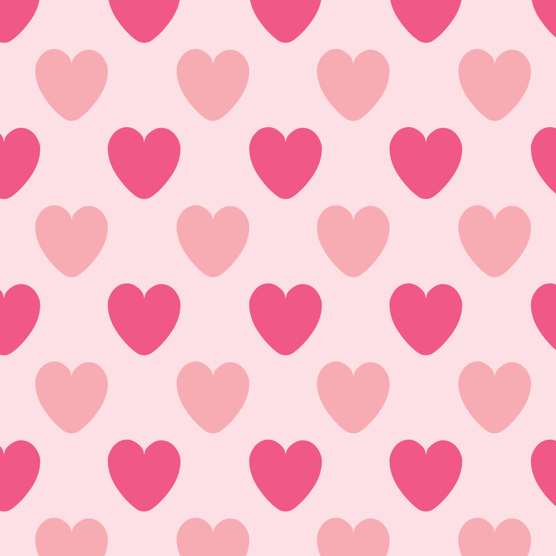 Seamless patterns with red and pink hearts. Seamless background with hearts.  Valentine's Day. Gift wrap, printables, cloth, cute background for a card  5671770 Vector Art at Vecteezy