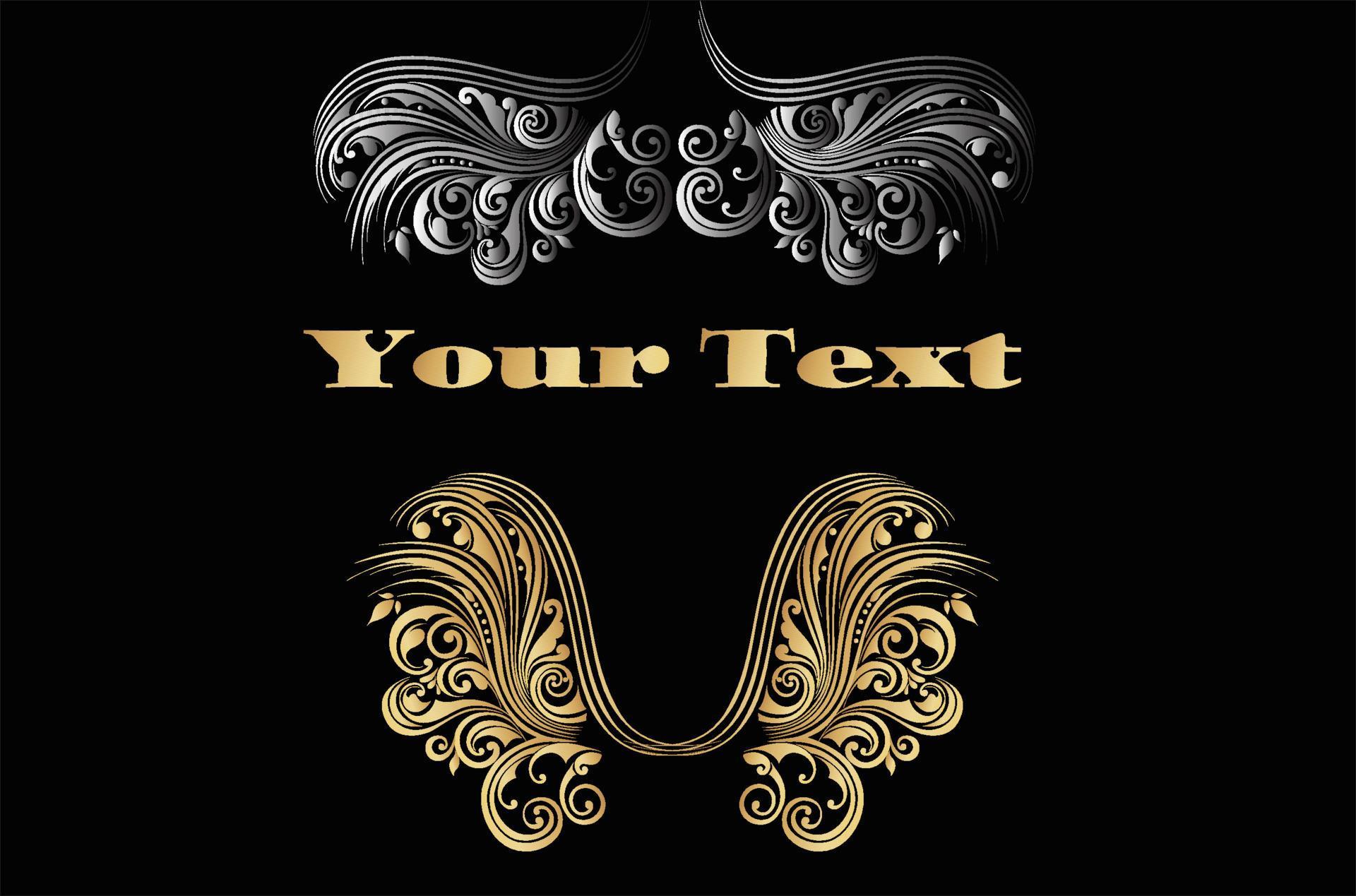 Ornament Gold Vintage 5674074 Vector Art at Vecteezy