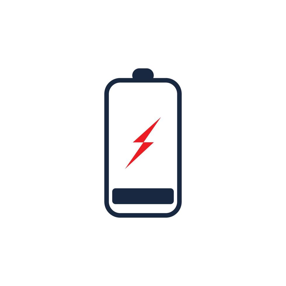 Power Battery Logo icon vector illustration Design Template.Battery Charging vector icon.Battery power and flash lightning bolt logo