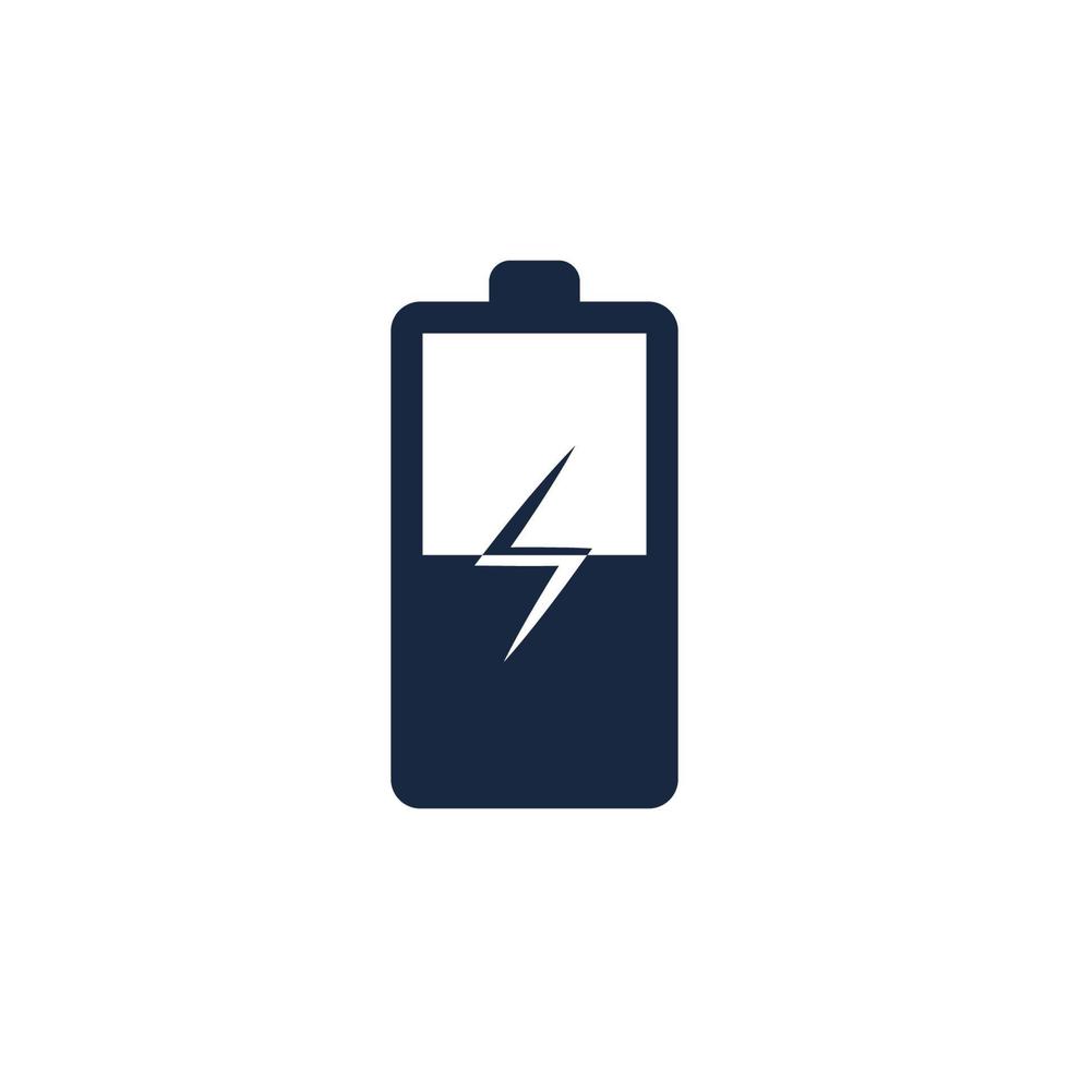 Power Battery Logo icon vector illustration Design Template.Battery Charging vector icon.Battery power and flash lightning bolt logo