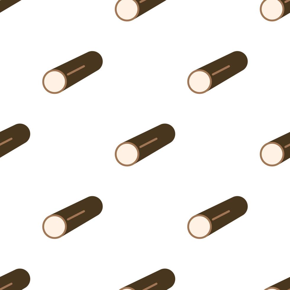 Ice cream tube in chocolate glaze seamless pattern. Frozen popsicles wallpaper vector