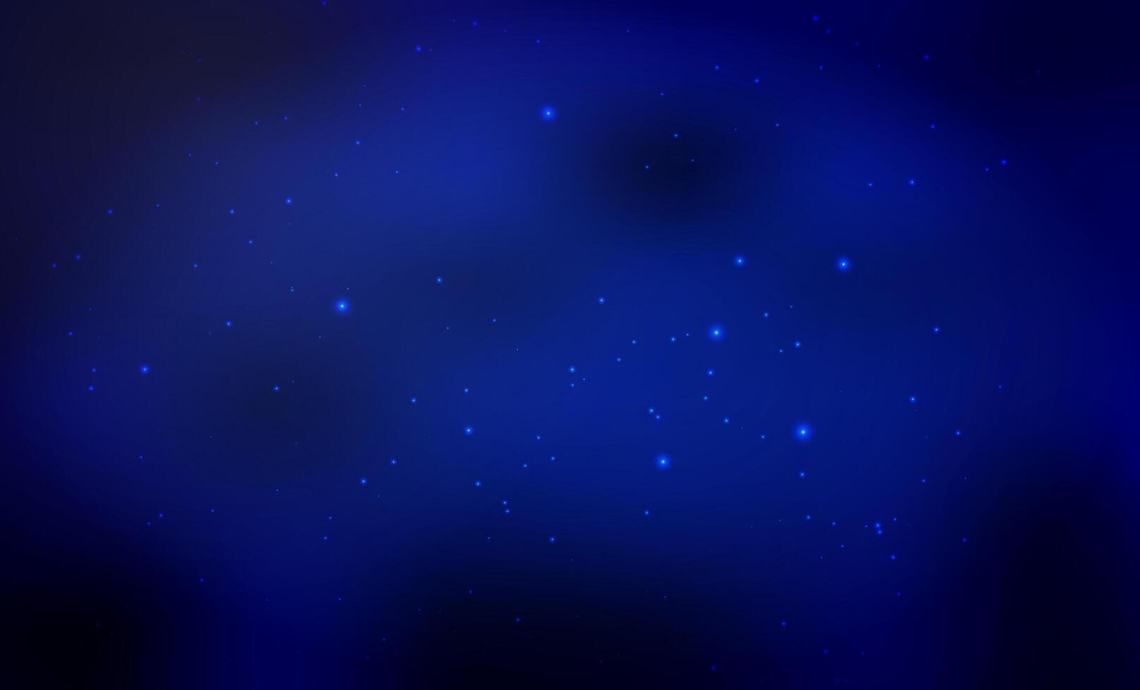 Abstract vector background with night sky and stars.