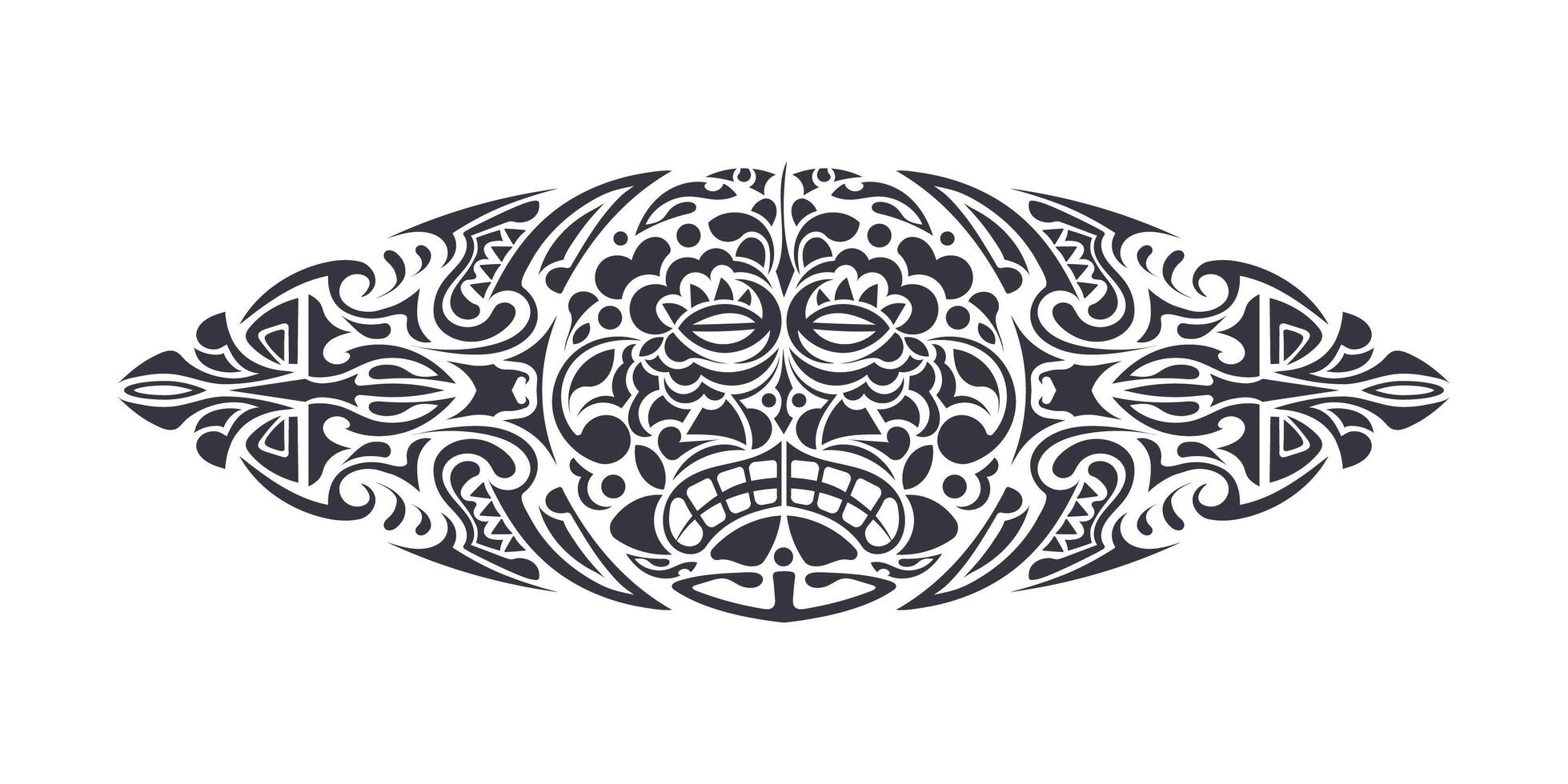 polynesian tattoo indigenous primitive art  Stock Illustration 40300667   PIXTA