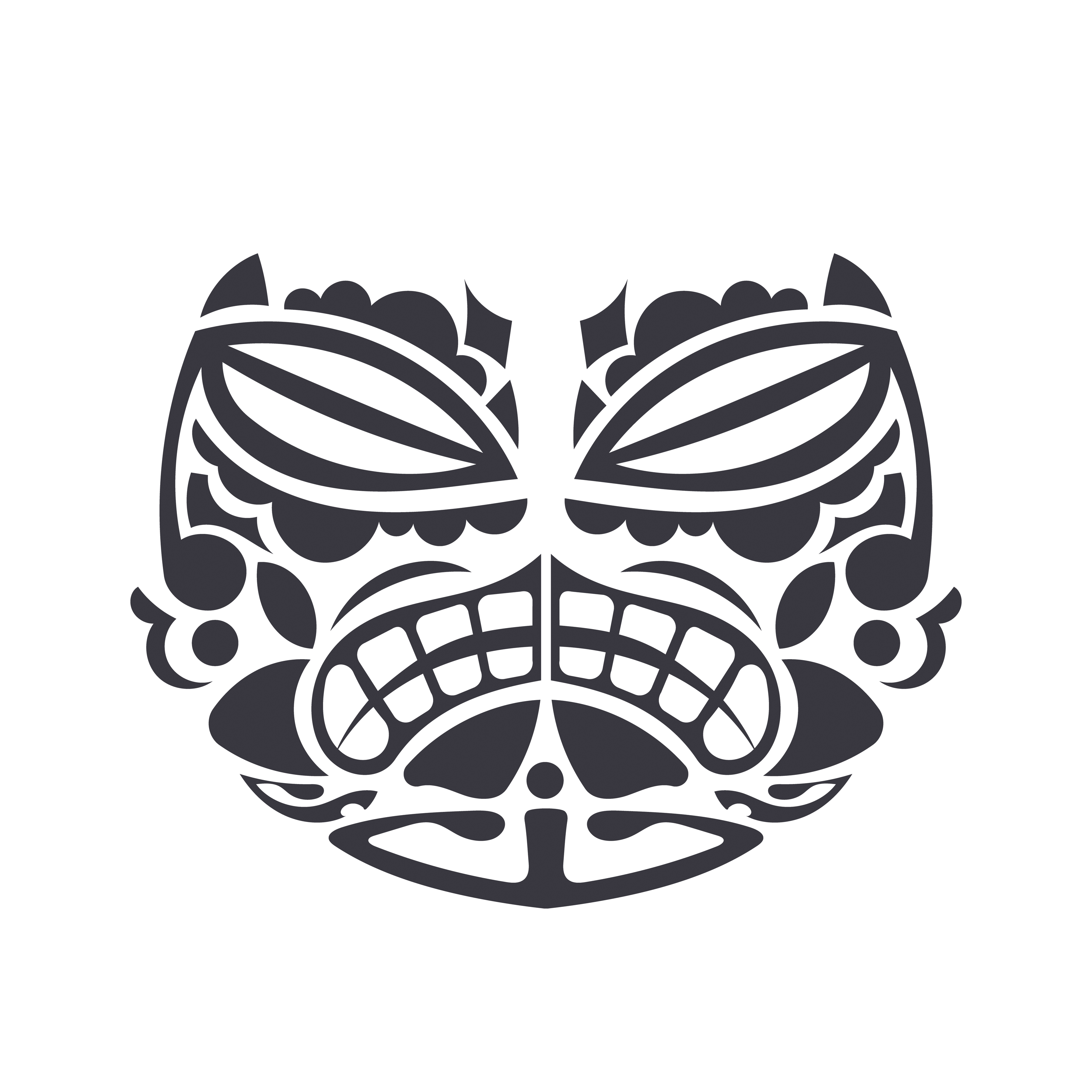 maori tattoo face design