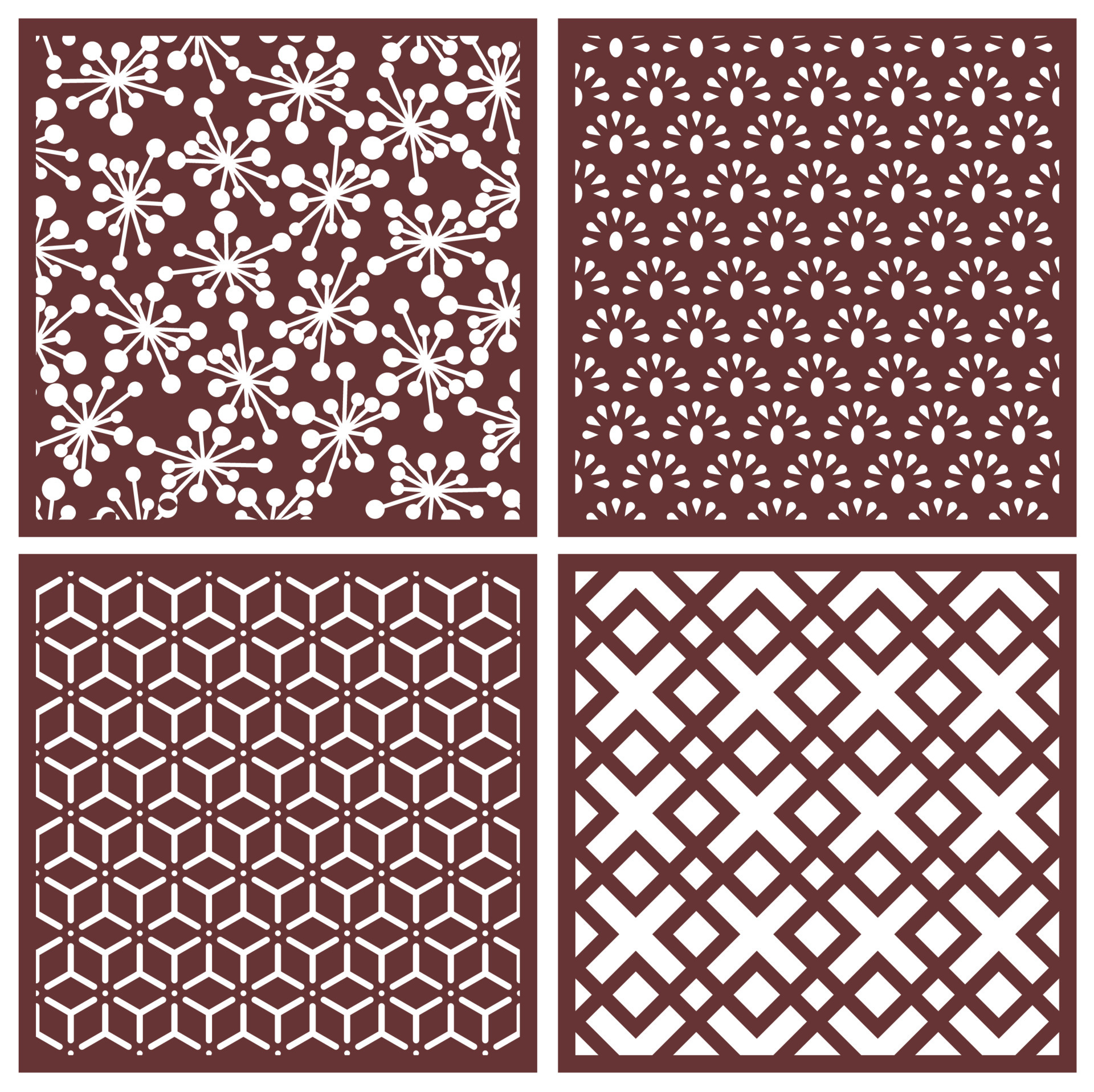 Jali Design for Graphic and Cnc Router Design, Laser Cutting. 5675710