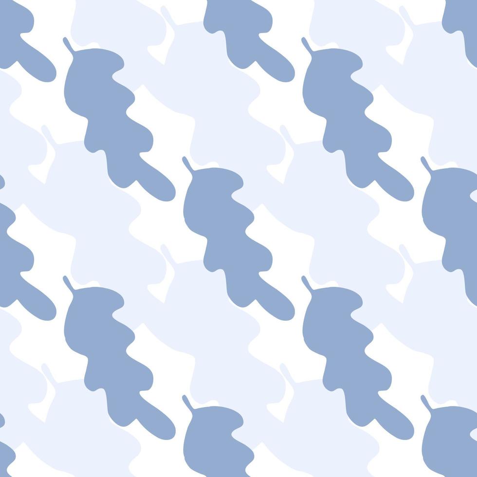 Winter leaves seamless pattern. Backdrop for textile or book covers vector