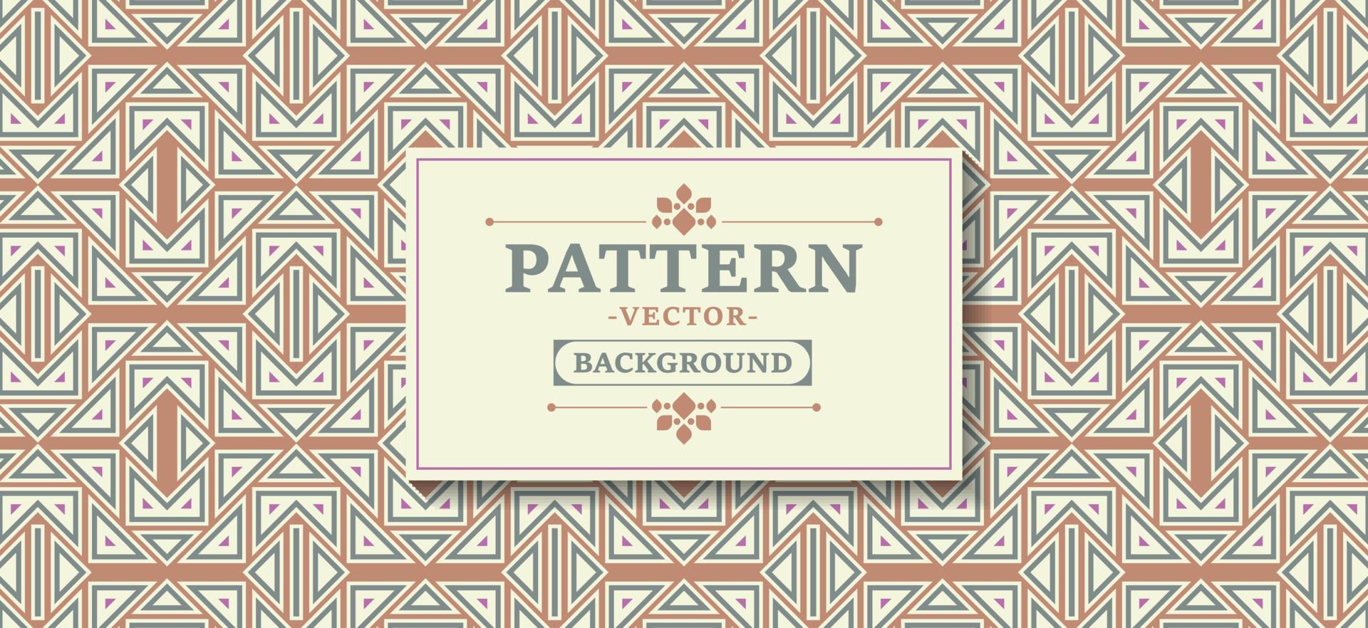 Vector seamless geometric pattern texture