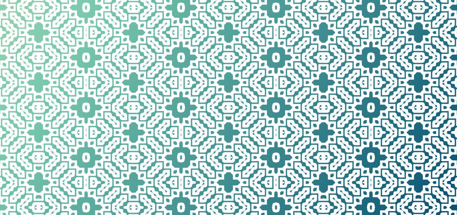 fondo de patrón de ornamento degradado azul vector