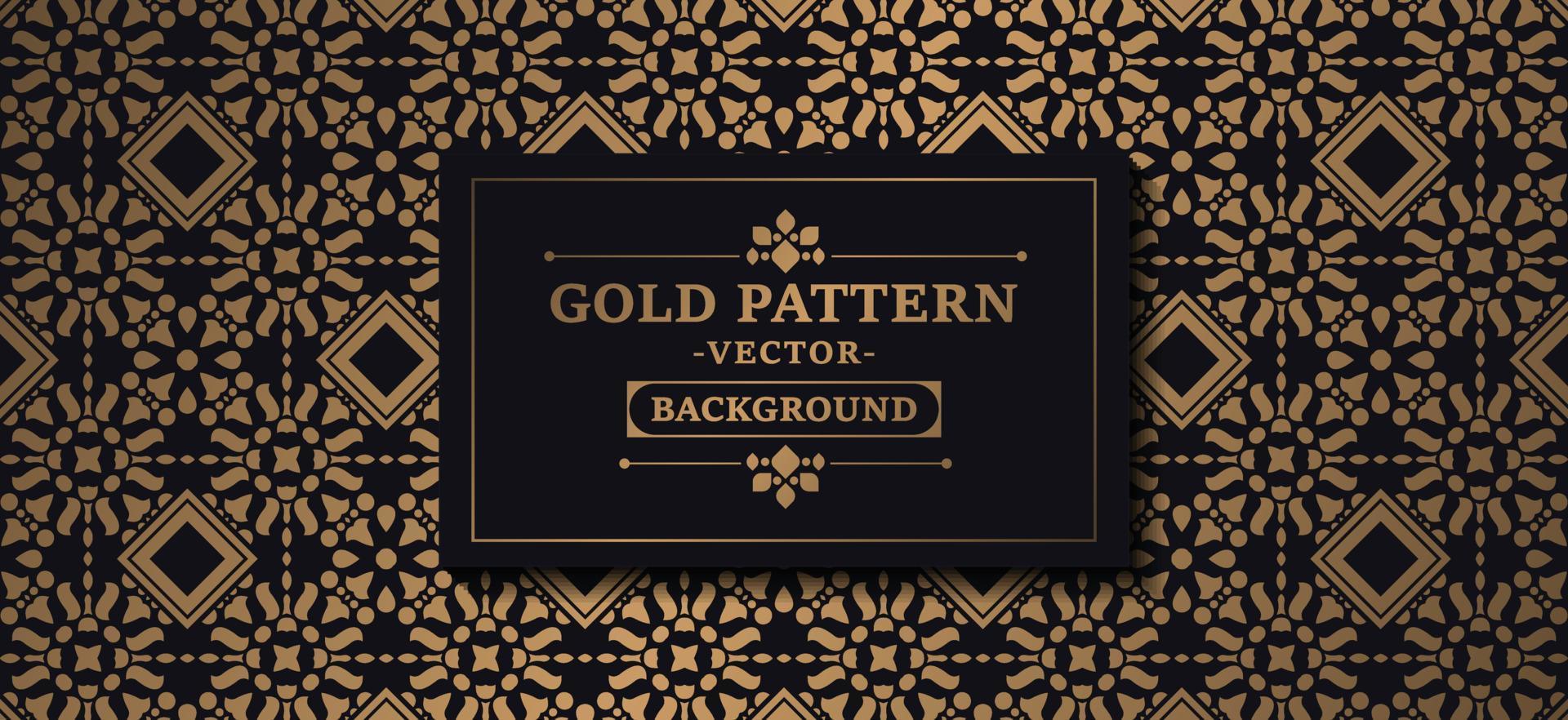 luxury dark seamless pattern background vector