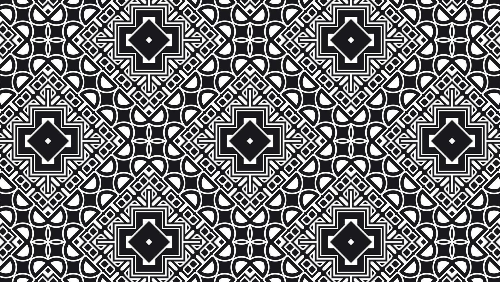 Vector seamless geometric pattern texture