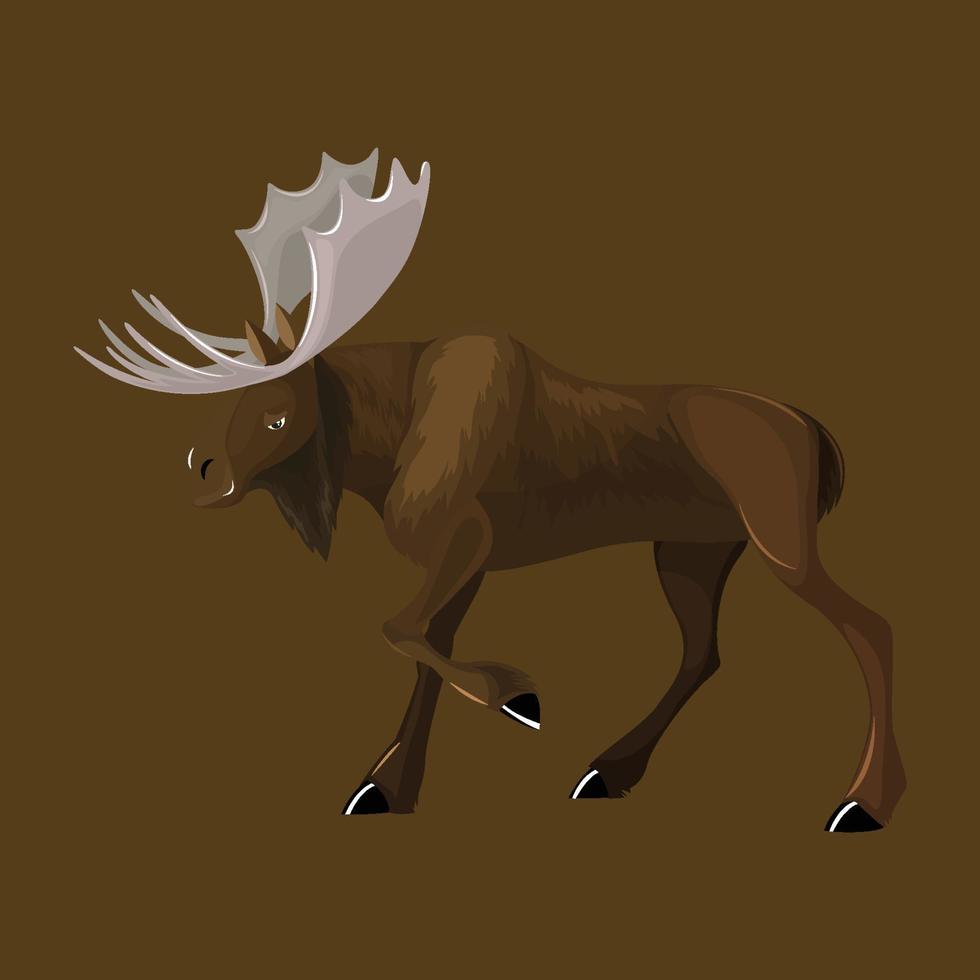 Animal cartoon graphic style modern design vector
