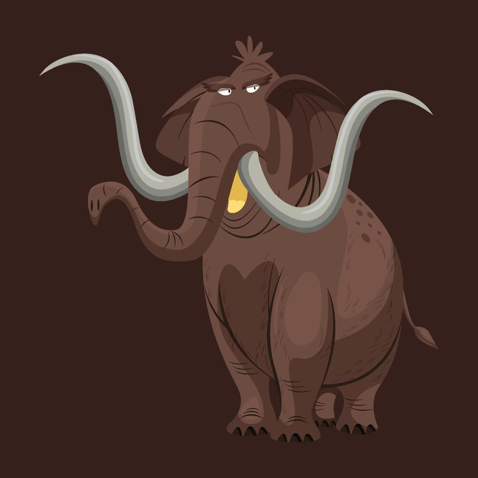 animal cartoon graphic style Modern design vector