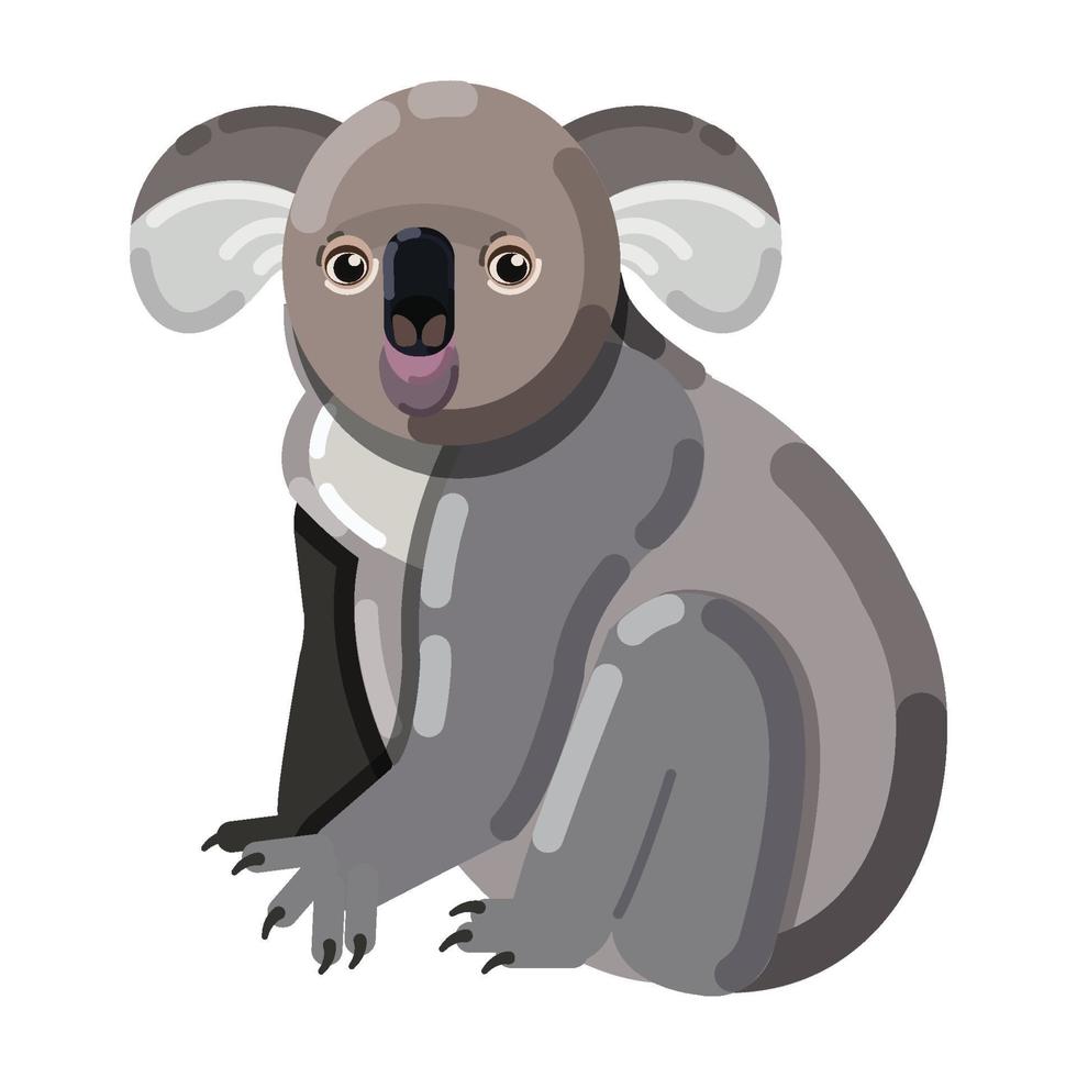 dibujos animados de animales estilo gráfico diseño moderno vector