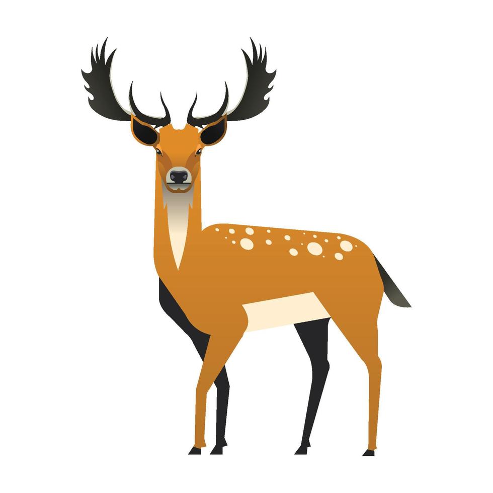 dibujos animados de animales estilo gráfico diseño moderno vector