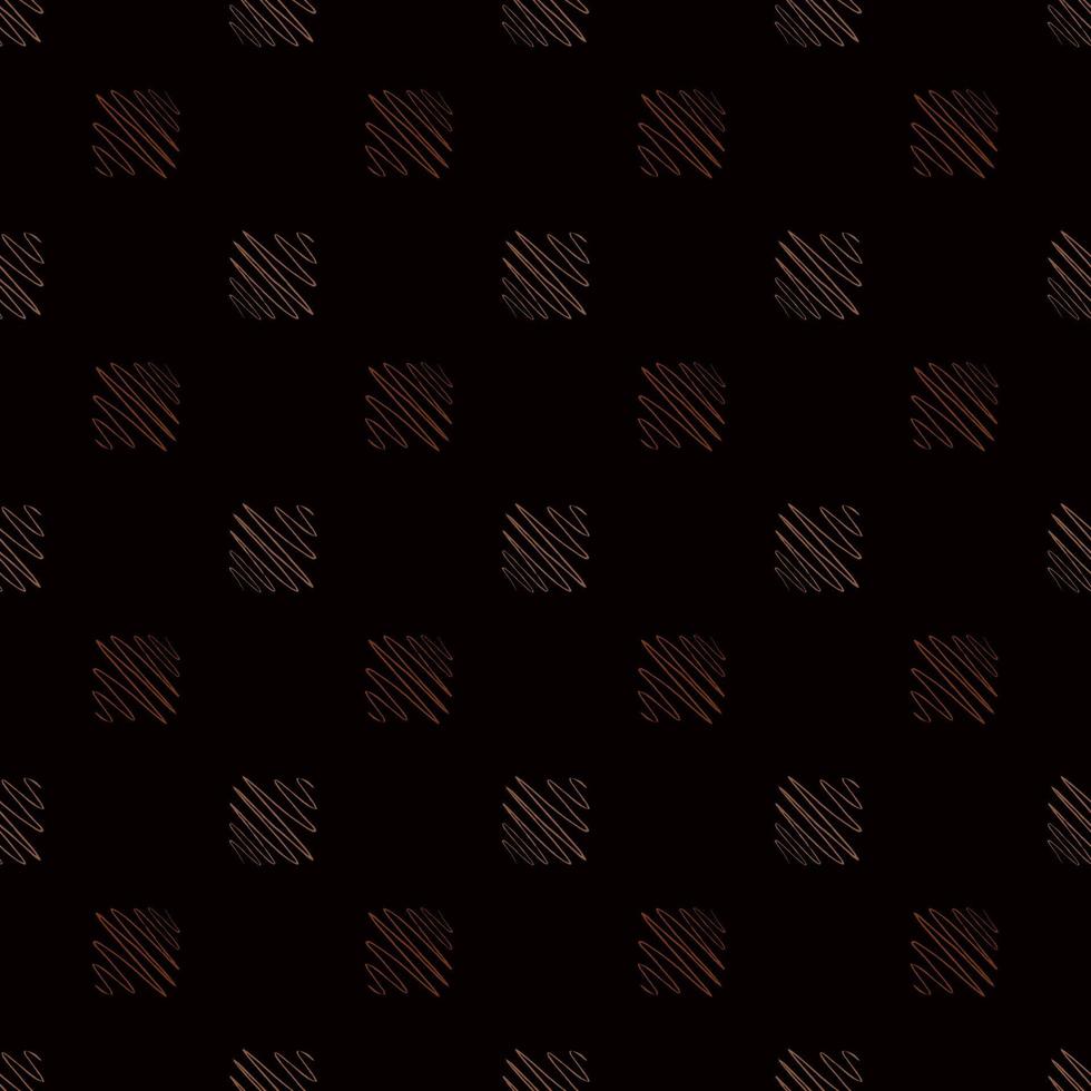 Soundwave seamless pattern. Curve waves background. vector