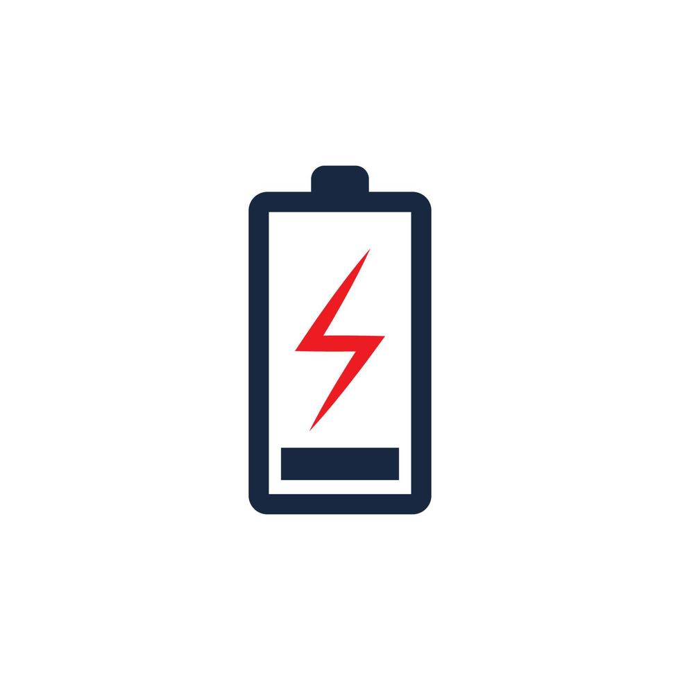 Power Battery Logo icon vector illustration Design Template.Battery Charging vector icon.Battery power and flash lightning bolt logo